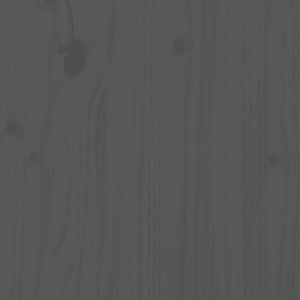 Barmöbler för trädgården 7 delar grå massiv furu