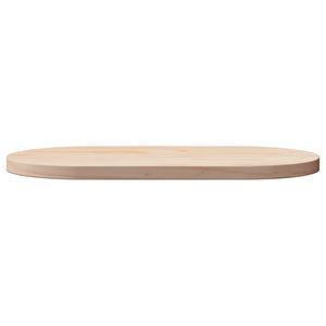 Bordsskiva 90x45x2,5 cm massivt trä furu oval
