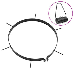 Klämmor med spikar för vertikalskärare 5 st Ø 30 cm järn