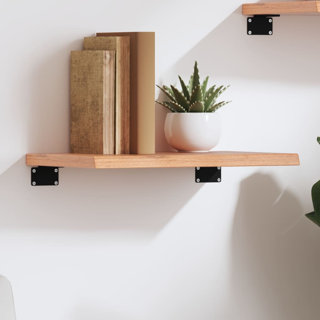 Bordsskiva ljusbrun 40x20x2 cm behandlad massiv ek