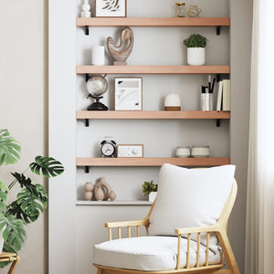 Bordsskiva ljusbrun 100x10x6 cm behandlad massiv ek