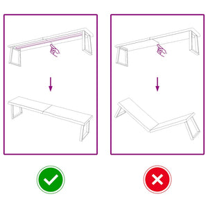 Bordsskiva ljusbrun 180x40x(2-6) cm massivt trä levande kant