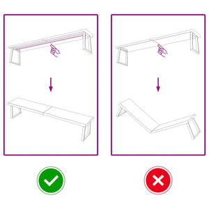 Bordsskiva mörkbrun 200x40x(2-6) cm massivt trä levande kant