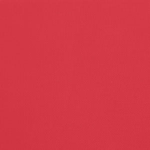 Cykelvagn röd oxfordtyg och järn