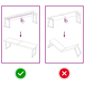 Bordsskiva mörkbrun 140x40x(2-4) cm behandlad massiv ek