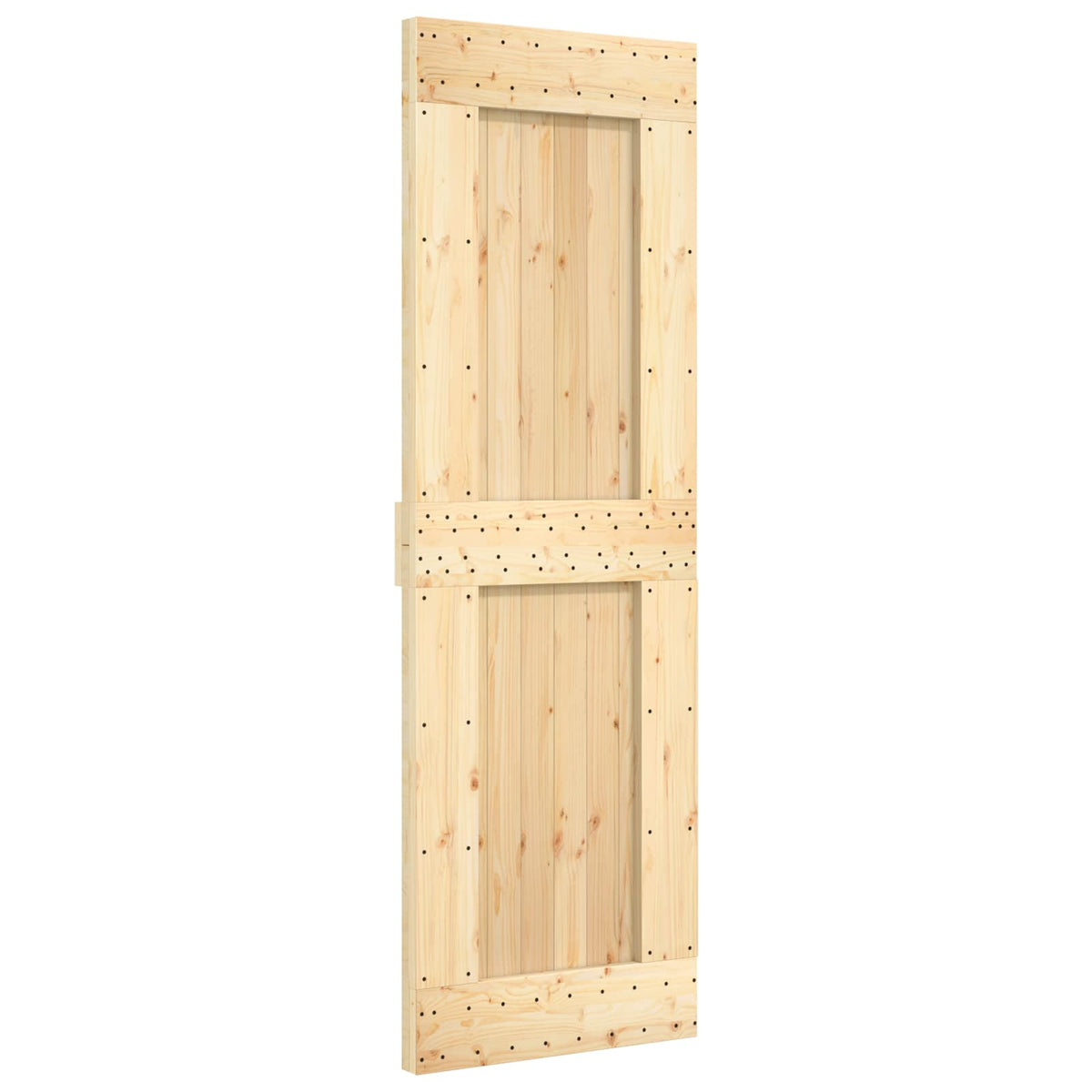 Slät dörr NARVIK 70x210cm Massiv furuträdörr (obehandlad)