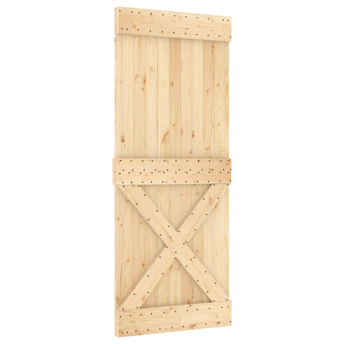 Dörr NARVIK 85 x 210 cm Massiv furuträdörr (obehandlad)