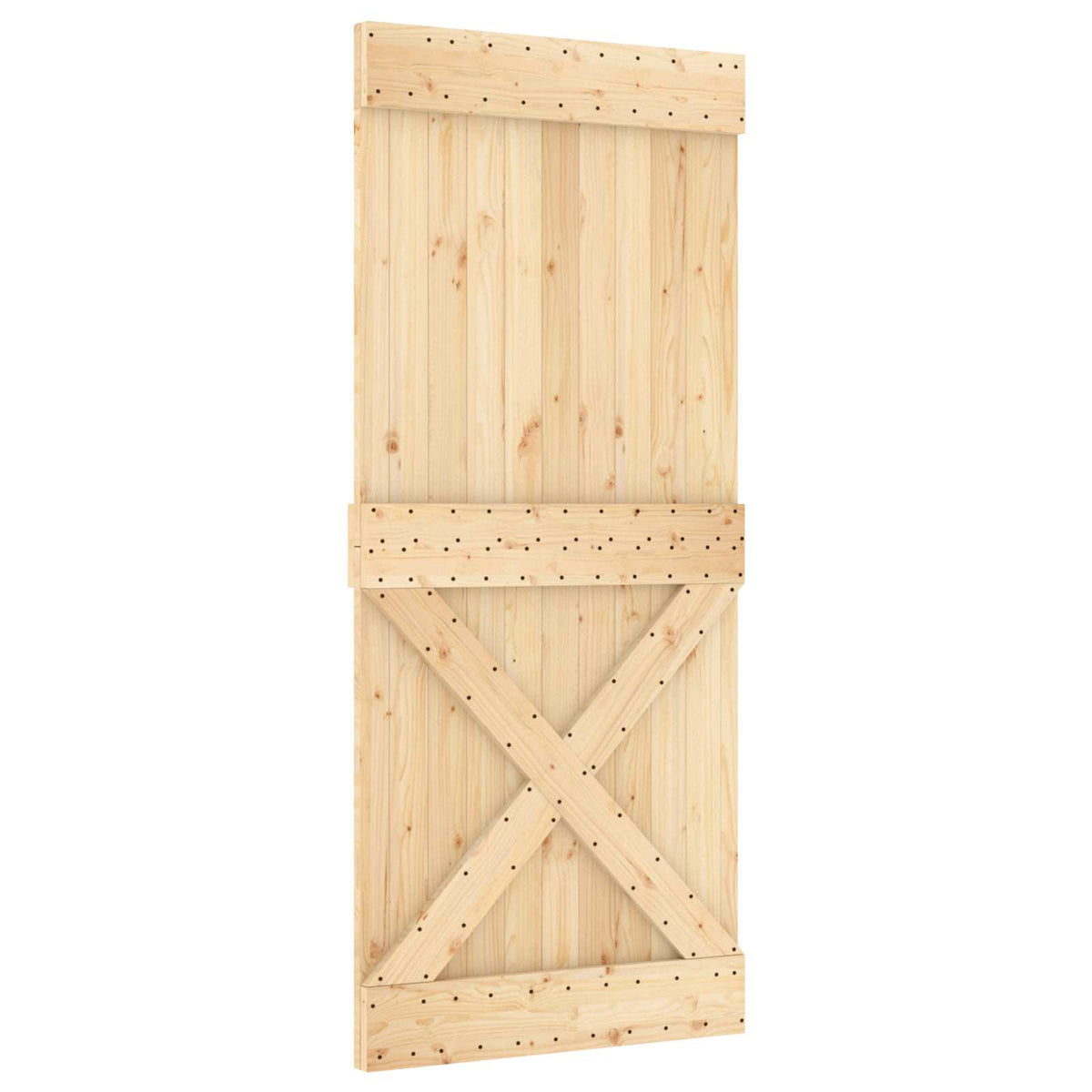 Dörr NARVIK 90 x 210 cm Massiv furuträdörr (obehandlad)