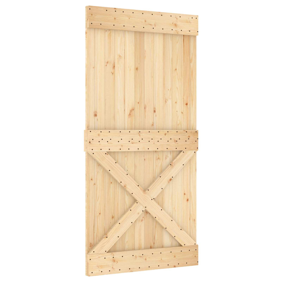 Dörr NARVIK 100 x 210 cm Massiv furuträdörr (obehandlad)