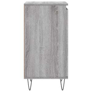 Byråer 2 st grå sonoma 40x35x70 cm konstruerat trä