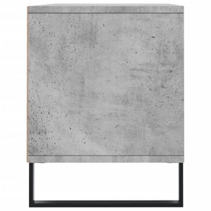 Tv-bänk betonggrå 100x34,5x44,5 cm konstruerat trä