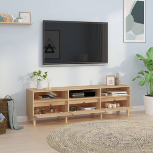 Tv-bänk sonoma-ek 150x30x44,5 cm konstruerat trä