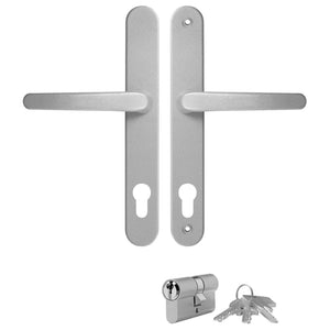 Ytterdörr vit 98x190 cm PVC