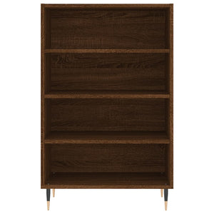 Högskåp brun ek 57x35x90 cm konstruerat trä