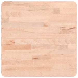 Bordsskiva 40x40x2,5 cm fyrkantig massivt bokträ