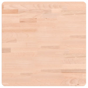 Bordsskiva 50x50x4 cm fyrkantig massivt bokträ