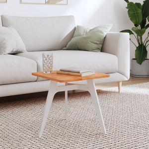 Bordsskiva 40x40x1,5 cm fyrkantig massivt bokträ