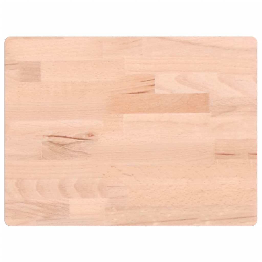 Skärbräda 40x30x4 cm massivt bokträ