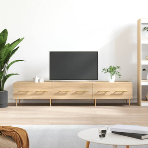 Tv-bänk sonoma ek 150x36x30 cm konstruerat trä