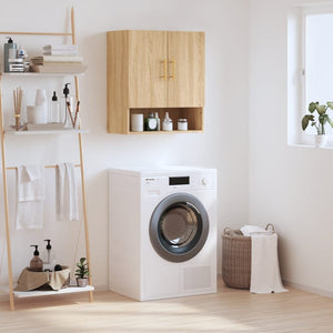 Väggskåp sonoma-ek 60x31x70 cm konstruerat trä