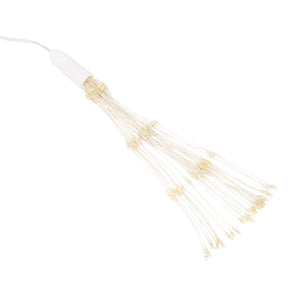 Julbelysning 8 st 140 LED varmvit 17 cm