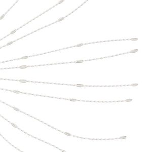 Julbelysning 8 st 140 LED varmvit 17 cm