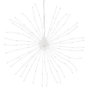 Julbelysning 8 st 140 LED blå 17 cm