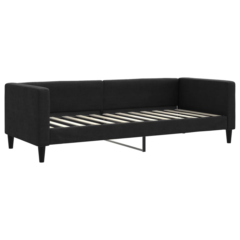 Dagbädd svart 80x200 cm tyg