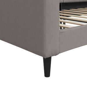 Dagbädd taupe 100x200 cm tyg