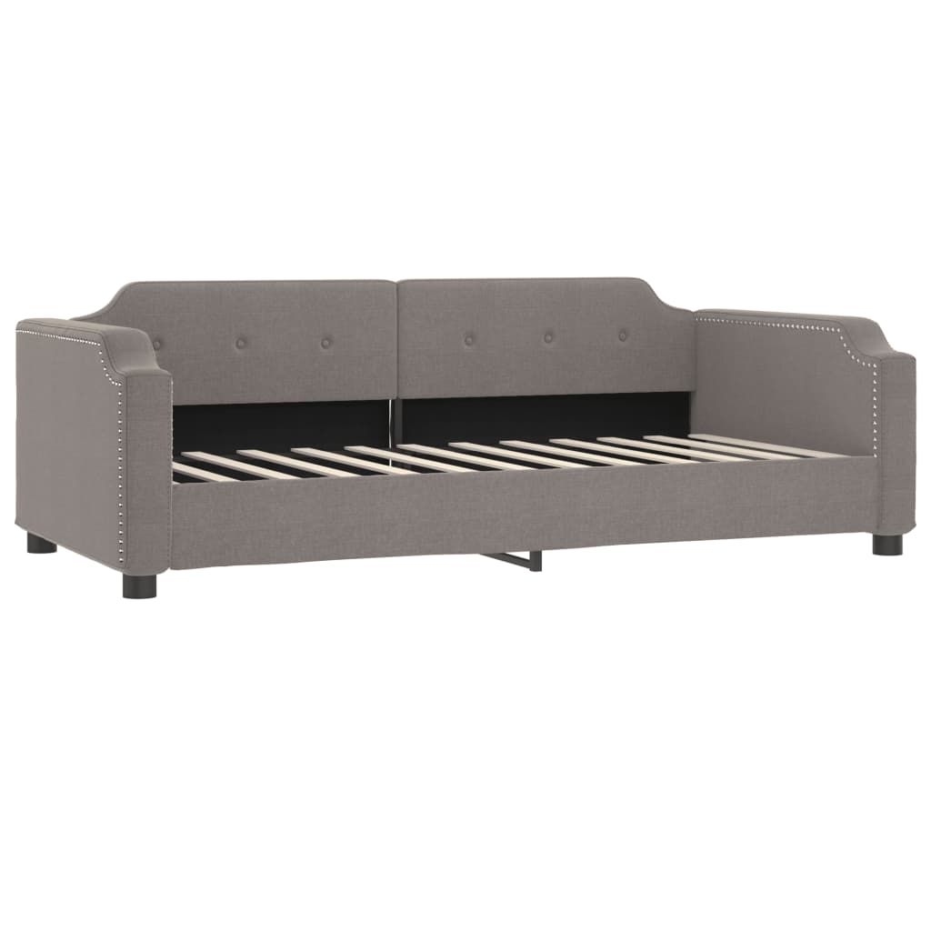 Dagbädd taupe 90x200 cm tyg