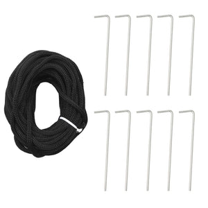 LED julgran på flaggstång 550 LEDs färgglad 300 cm