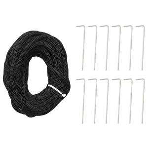 LED julgran på flaggstång 1534 LEDs flerfärgad 500 cm