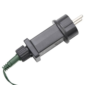 LED julgran på flaggstång 3000 LEDs varmvit 800 cm