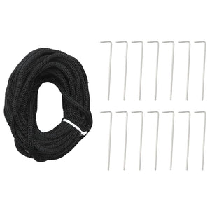 LED julgran på flaggstång 3000 LEDs kallvit 800 cm