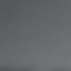 Massagefåtölj med fotstöd grå konstläder