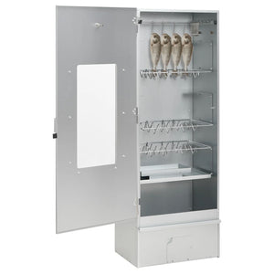 Rökskåp med kallröksgenerator galvaniserat stål