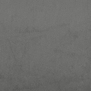 Soffgrupp med kuddar 2 delar mörkgrå mikrofibertyg