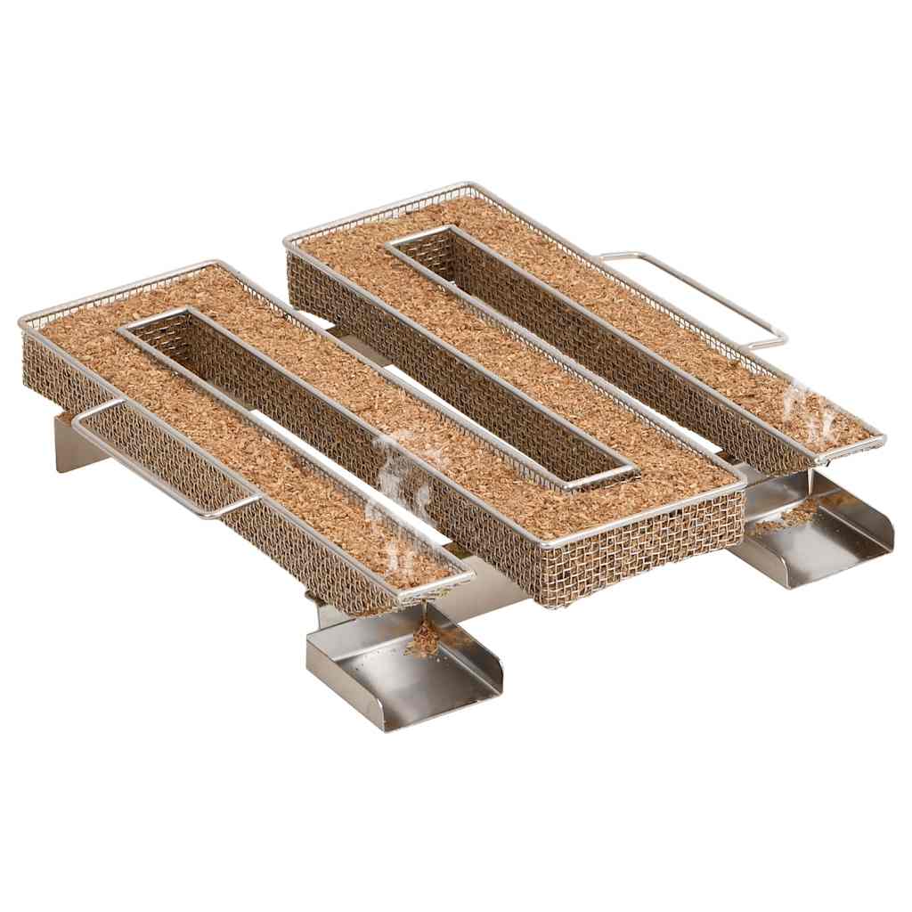 Kallröksgenerator 4-sidig 22,5 cm rostfritt stål