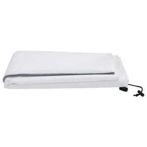 Fiberdukar med blixtlås 2 st 70 g/m² 3,93x3,5 m