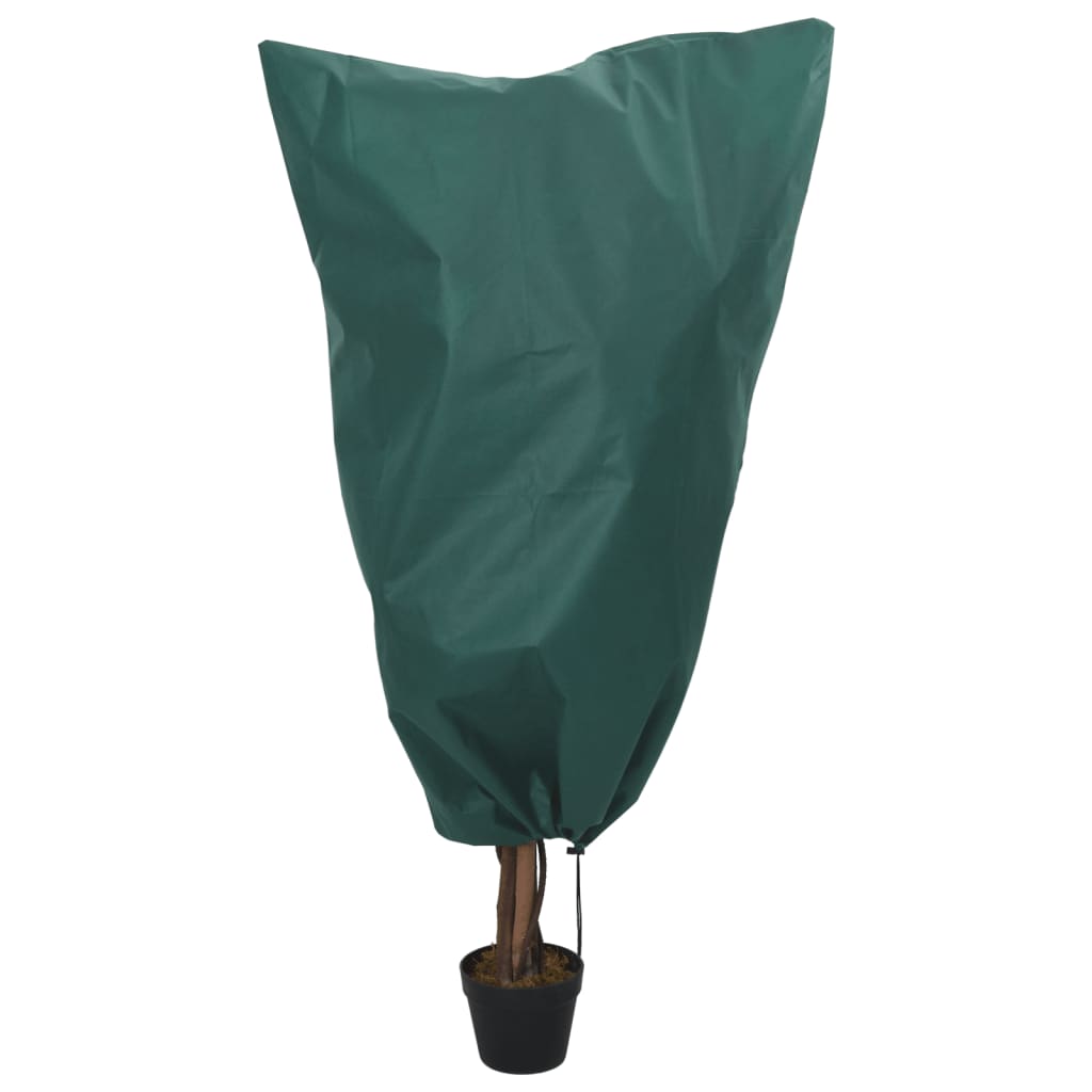 Fiberdukar med dragsko 8 st 70 g/m² 0,8x1,2 m