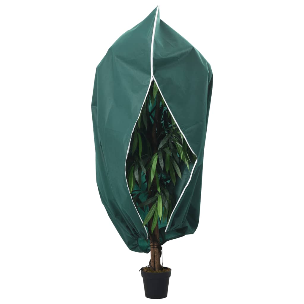 Fiberdukar med blixtlås 4 st 70 g/m² 1x1,55 m
