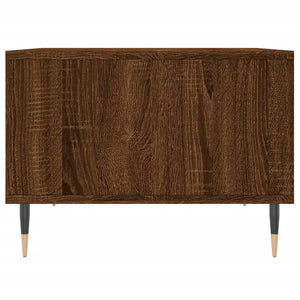 Soffbord brun ek 60x50x36,5 cm konstruerat trä
