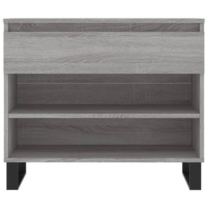 Skoskåp grå sonoma 70x36x60 cm konstruerat trä