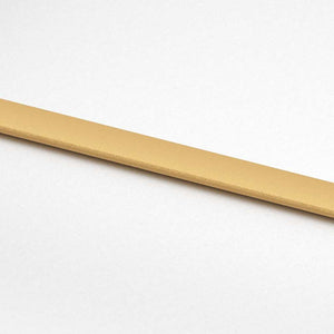 Skjutdörr guld 102,5x205 cm frostat ESG-glas och aluminium