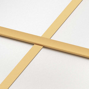 Skjutdörr guld 102,5x205 cm frostat ESG-glas och aluminium