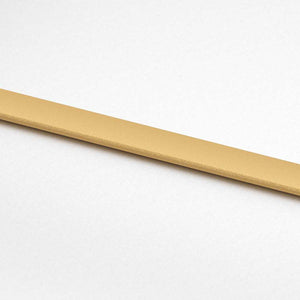 Skjutdörr guld 102,5x205 cm frostat ESG-glas och aluminium