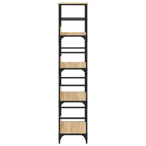 Bokhylla sonoma-ek 50x33x153 cm konstruerat trä