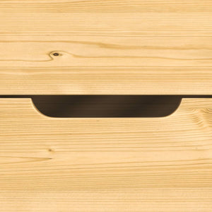 Dagbädd med 3 lådor IRUN 90x200 cm massiv furu