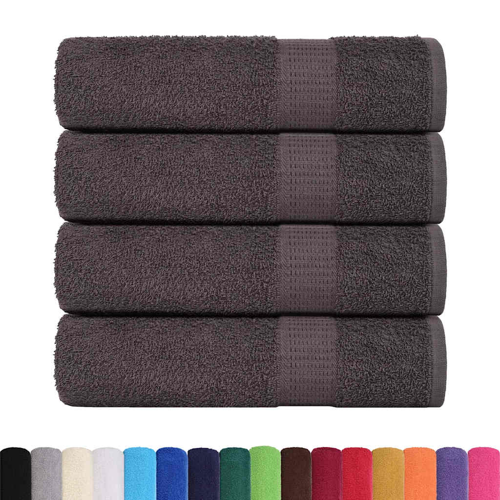 Badlakan FROGN 4 st antracit 100x150 cm 360 gsm