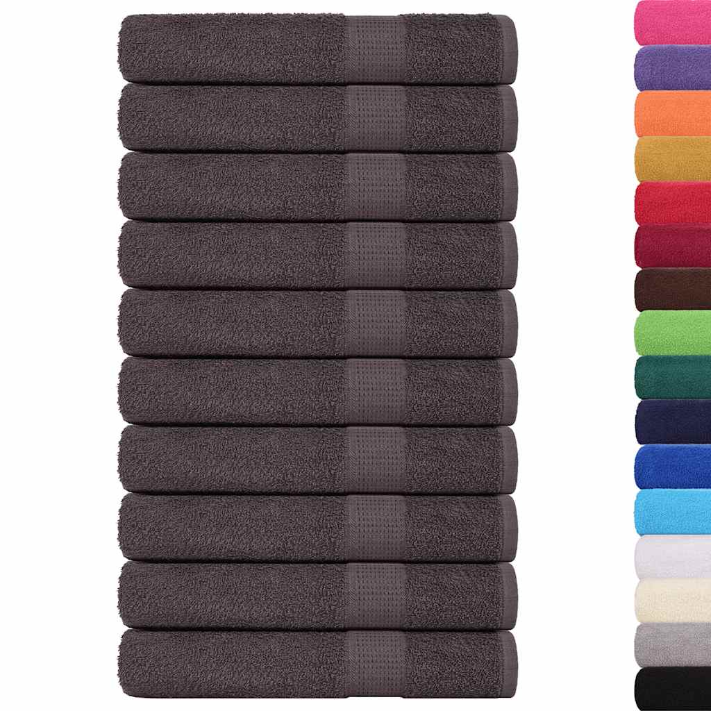 Bastuhanddukar FROGN 25 st antracit 80x200 cm 360 gsm